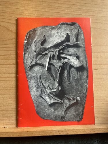 G. Spiteris Sculpture Plaquette Exposition Galleria Gian Ferrari Milan 1961