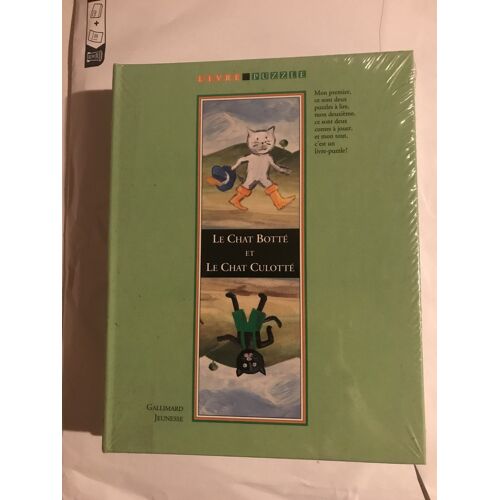 Le Chat Botté Et Le Chat Culotté - Livre Puzzle - Gallimard Jeunesse