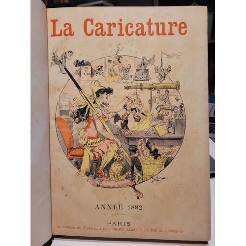 La Caricature Annee 1882 Complete .. Robida