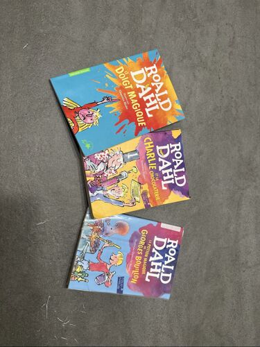 Lot De 3 Livres Roald Dahl