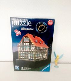 Puzzle 3D night édition maison à colombages Ravensburger