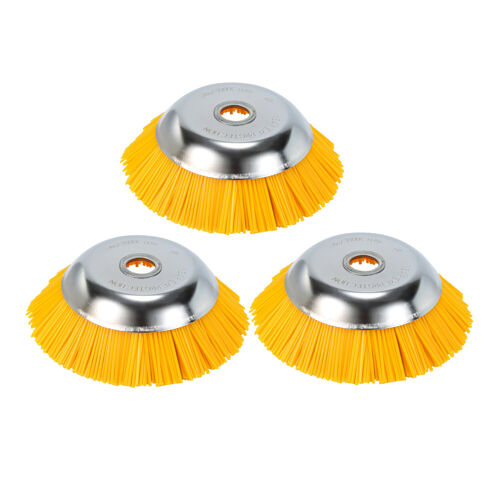 Brosse à mauvaises 3pcs 8 pouces 25,4 x 200 mm herbes en nylon