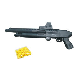 Fusil À Pompe À Billes 44 Cm  Réplique Ludique 0,25 Joule Avec Tir Coup Par Coup, 18 Billes Incluses