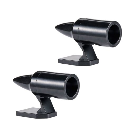 Paire D¿Avertisseurs Ultrasons Anti-Gibier Swiss Drive ¿ Lot De 2 Sifflets Auto, Fixation Adhésive, Actif Dès 35 Km/H