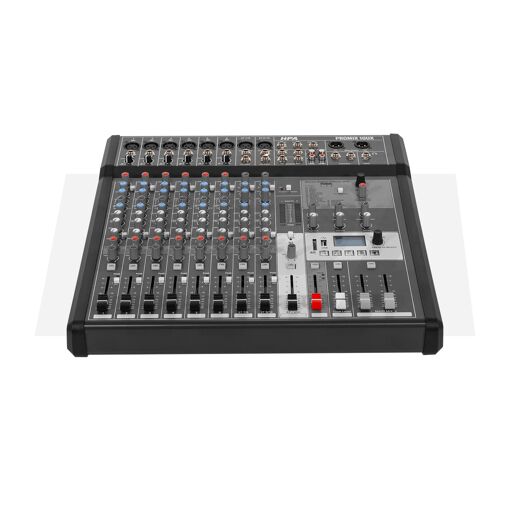 Pack Sono DJ Complet BM SONIC BMS15-HORN - 1200W, Enceintes Actives, Caisson, Noir