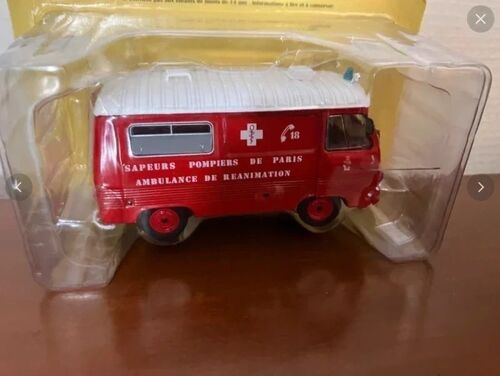 Peugeot J7 Ambulance De Réanimation - Pompiers De Paris - Miniature 1/43