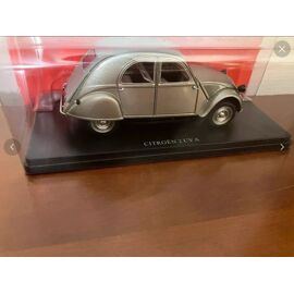 New Ray - 50893 - Véhicule Miniature - Voiture - Citroën 2 CV 1952 Die Cast Roues Libres, Gris
