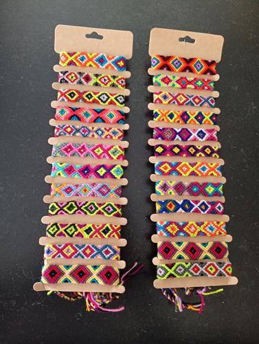 Lot De 20x Bracelet Brésilien Amitié Tressé Style Friendship Brazilian