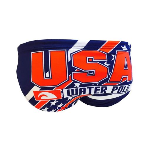 Turbo Slip De Bain Usa Stars Garçons 7-8 Années Navy / Rouge