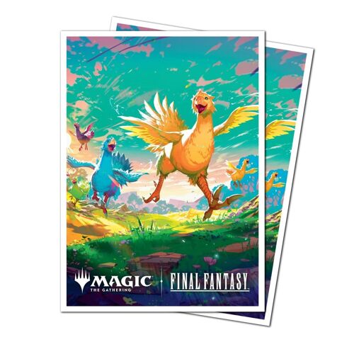 Mtg Final Fantasy Pack 105 Protège-Cartes Apex Ultra-Pro Chocobo Parade