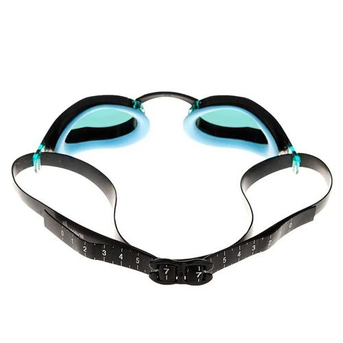 Madwave Lunettes De Natation À Miroir X-Look Rainbow Adulte Mixte One Size Azure