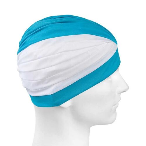 Madwave Bonnet De Douche Velcro Ii Unisex One Size Turquoise / Blanc 