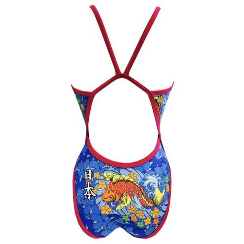 Turbo Maillot De Bain Japan Vibes Femme M Royal