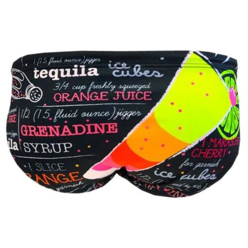 Turbo Slip De Bain Tequila Sunrise 2017 Homme L Noir