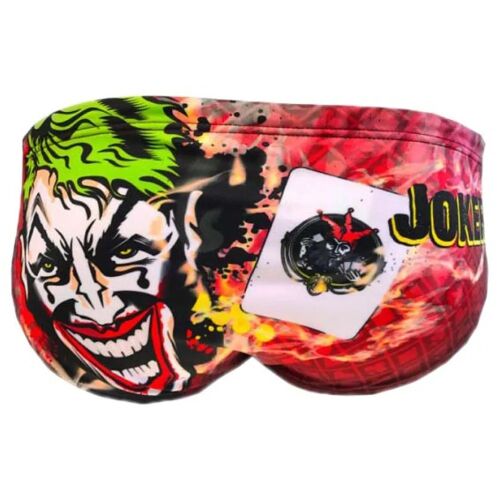 Turbo Slip De Bain Joker On Fire Homme 2xl Rouge