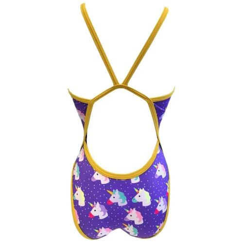 Turbo Maillot De Bain Unicorn Revolution Femme L Violet