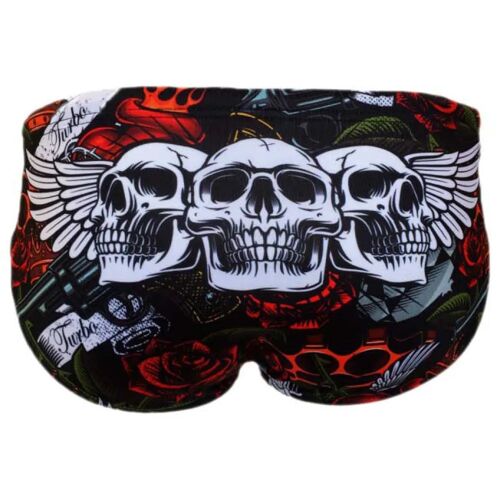 Turbo Slip De Bain Old Tatoo Homme M Rouge
