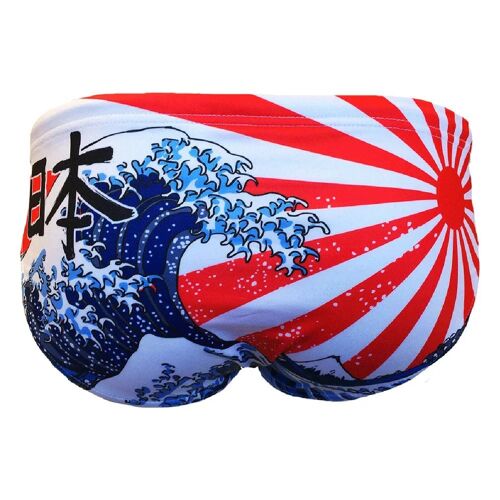Turbo Slip De Bain Japan Kanji Homme S Rouge