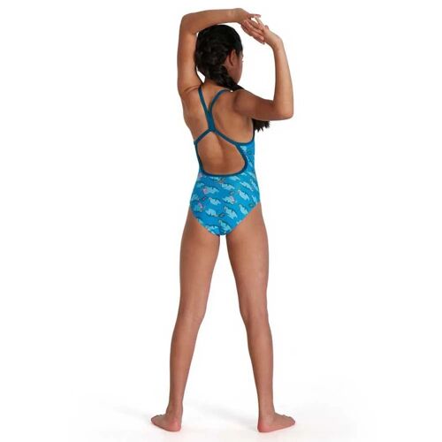 Speedo Maillot De Bain Flipper Phone Allover Vback Enfant Mixte 13-14 Années Pool / Light Adriatic / Nordic Teal / Radiant Jaune