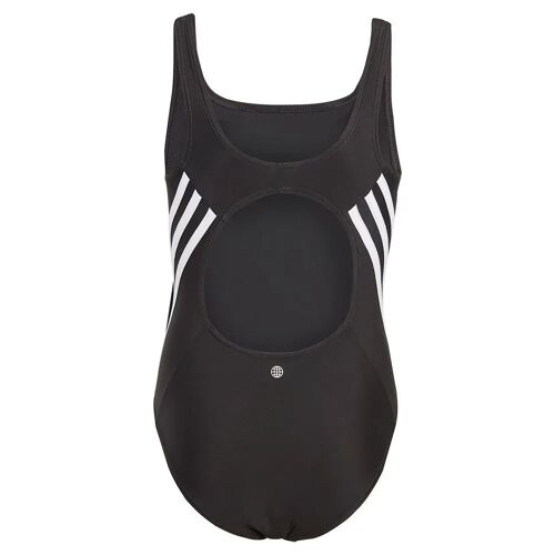Adidas Maillot De Bain 3s Filles 7-8 Années Noir / Blanc