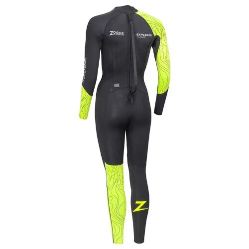 Zoggs Combinaison En Néoprène À Manches Longues Pour Femme Explorer Tour Femme S Noir / Jaune