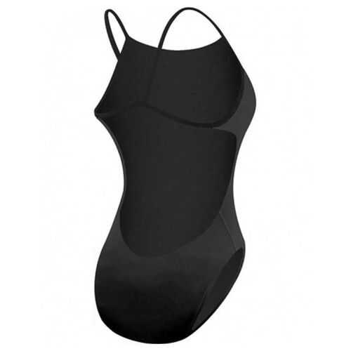 Tyr Maillot De Bain Durafast Elite Cutoutfit Solid Filles 7-8 Années Noir