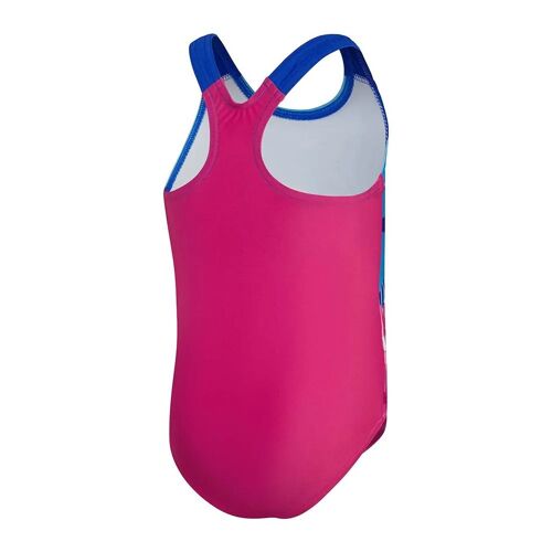 Speedo Maillot De Bain Digital Printed Swimsuit Filles 3 Années Bloominous Rose / Picton Bleu
