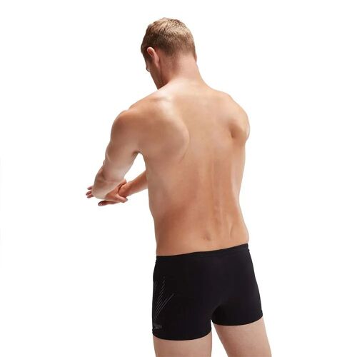 Speedo Slip De Bain Boxer Hyper Boom Placement Homme Uk 36 Noir / Usa Charcoal
