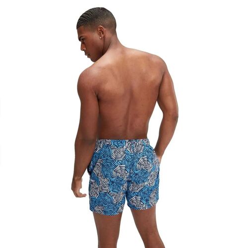 Speedo Short De Bain Printed Leisure 16¿¿ Homme M Pure Bleu / Tranquil Bleu / Blanc