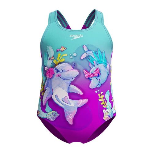 Speedo Maillot De Bain Digital Printed Filles 24 Mois Arctic Glass