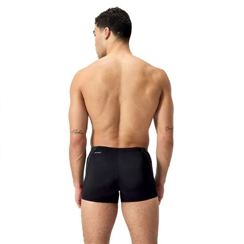Speedo Slip De Bain Boxer Hyperboom Splice Homme Uk 34 Noir / Country Vert