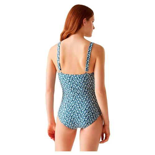 Regatta Maillot De Bain Orla Ii Femme 40 Jasmine Flower Bleu