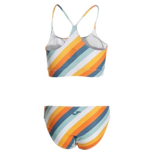Joma Bikini Santa Monica Filles 7-8 Années Orange / Blanc