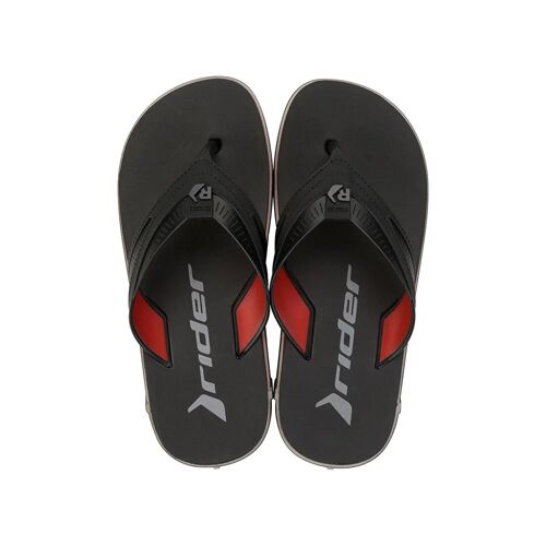 Chaussures Rider Tongs Rw Plus Eugris Noir Rouge