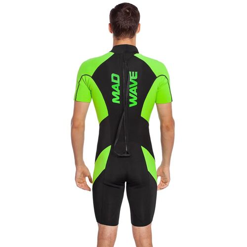 Madwave Combinaison De Plongée En Néoprène À Manches Courtes Opnwtr Hydrostar Dsss Sty Homme S Noir