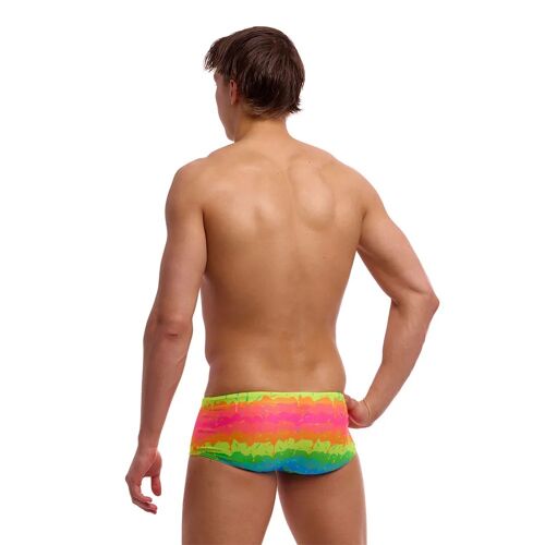 Funky Trunks Slip De Bain Boxer Sidewinder Homme Aus 34 Melting Mayhem