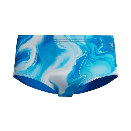Speedo Slip De Bain Ml Printed 13.5 Cm Homme Uk 28 Ocean Wash / Lagoon Bleu