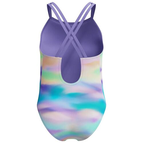 Speedo Maillot De Bain Printed Twinstrap Filles 13-14 Années Pourpre Mist