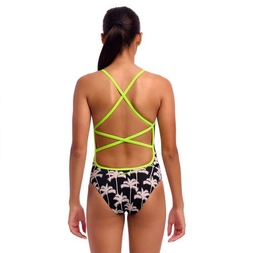 Funkita Maillot De Bain Strapped In One Piece Filles 14 Années Palm Night