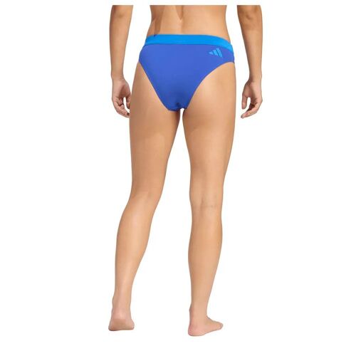 Adidas Bas De Bikini Optimé Aqua Mid-Waist Femme 34 Semi Lucid Bleu