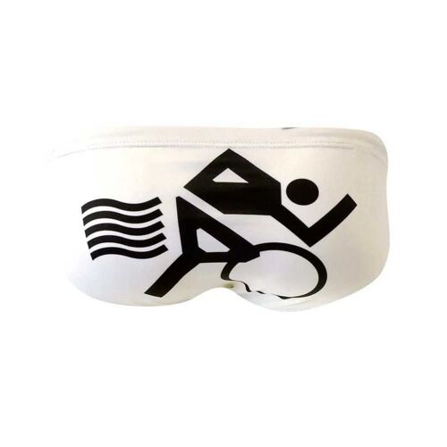 Turbo Slip De Bain Triathlon Basic Homme M Blanc / Noir
