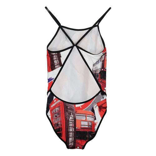 Turbo Maillot De Bain London Femme S Multicolore Rouge