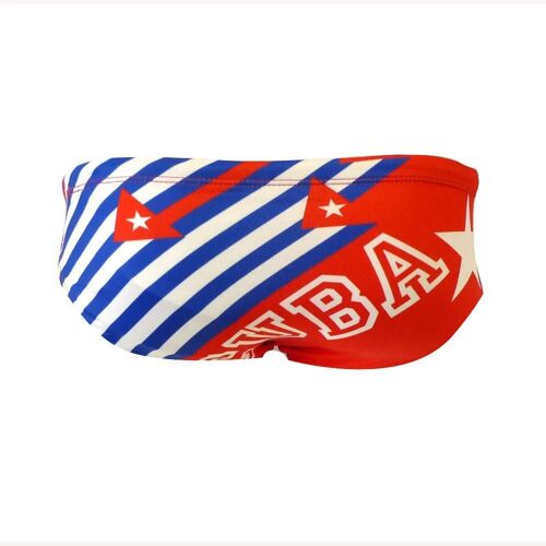 Turbo Slip De Bain Cuba Stars Homme L Rouge / Blanc