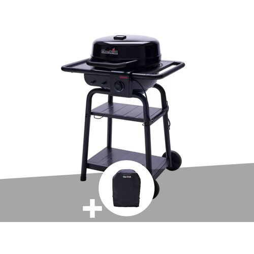 Barbecue hybride charbon et électrique Patio Bistro Pro 240 sur chariot + Housse - Char-Broil