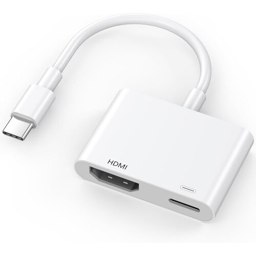 KALANKA-Adaptateur USB-C vers HDMI certifié Apple MFi pour iPhone 15/16 vers TV, 4K à 60 Hz et charge rapide de 100 W, dongle de type C vers HDMI pour iPad Pro, MacBook Air, Galaxy S25/S24 vers monit