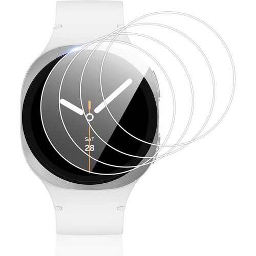 Kalanka-4 Pièces Protection Écran Pour Samsung Galaxy Watch 8 40mm Verre Trempé 9h Dureté Vitre Anti-Rayures Hd Transparent Sans Bulles Film De Protecteur Pour Samsung Galaxy Watch 8 40mm