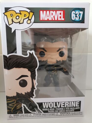 Figurine Pop Bobble Head Wolverine, Marvel No 637 Avec Boite