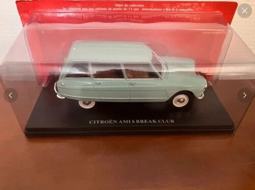 Citroën Ami 6 Break Club - Vert Pastel - Miniature Collection 1/24