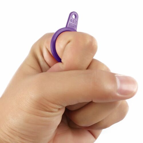 Triboulet Baguier Pvc . Pour Mesurer La Taille Des Bagues  De 41 À 76