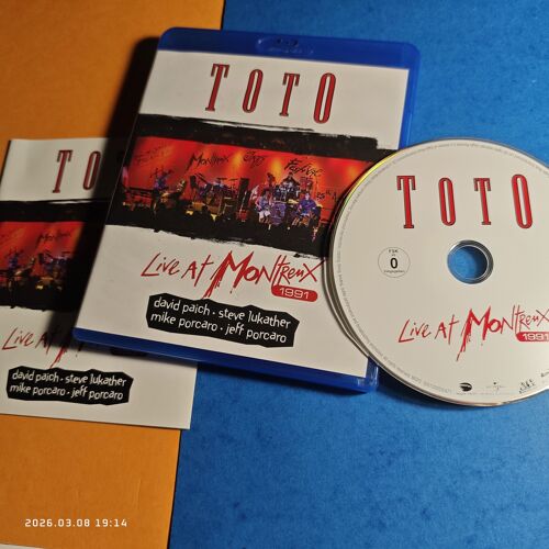 Toto ‎– Live At Montreux 1991 Bluray